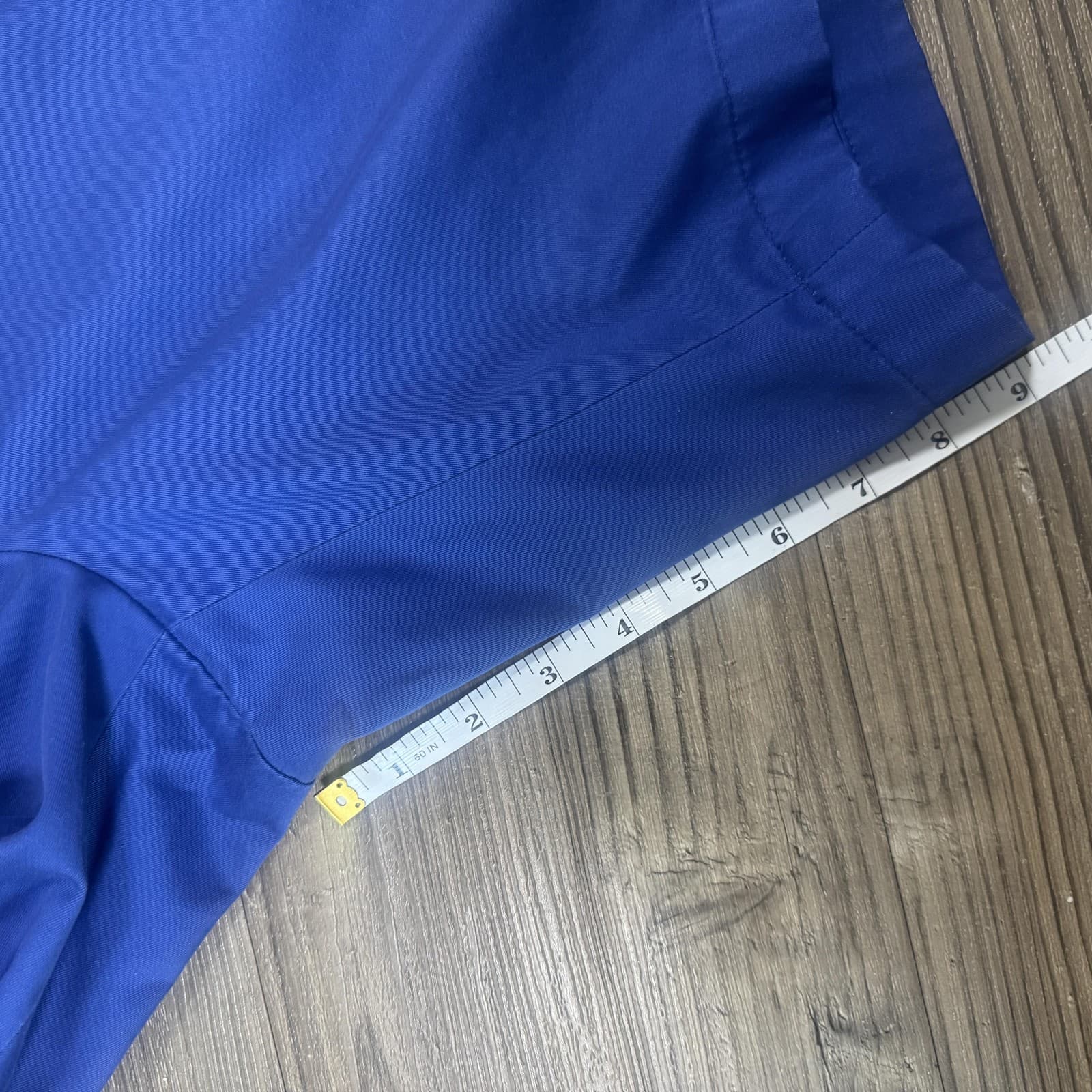 Brooks Brothers Lightweight Advantage Chino Shorts Cotton Blue 9 Inseam Mens 35 - Thumbnail 13