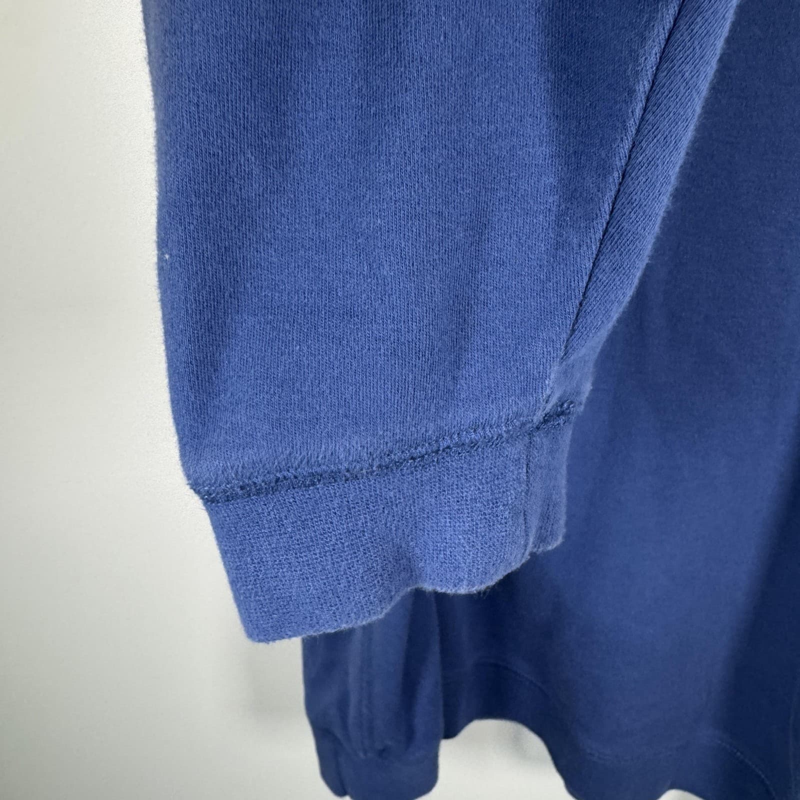 Southern Marsh Sweatshirt Pullover Quarter Zip Duck Logo Cotton Blue Men's M - Thumbnail 12