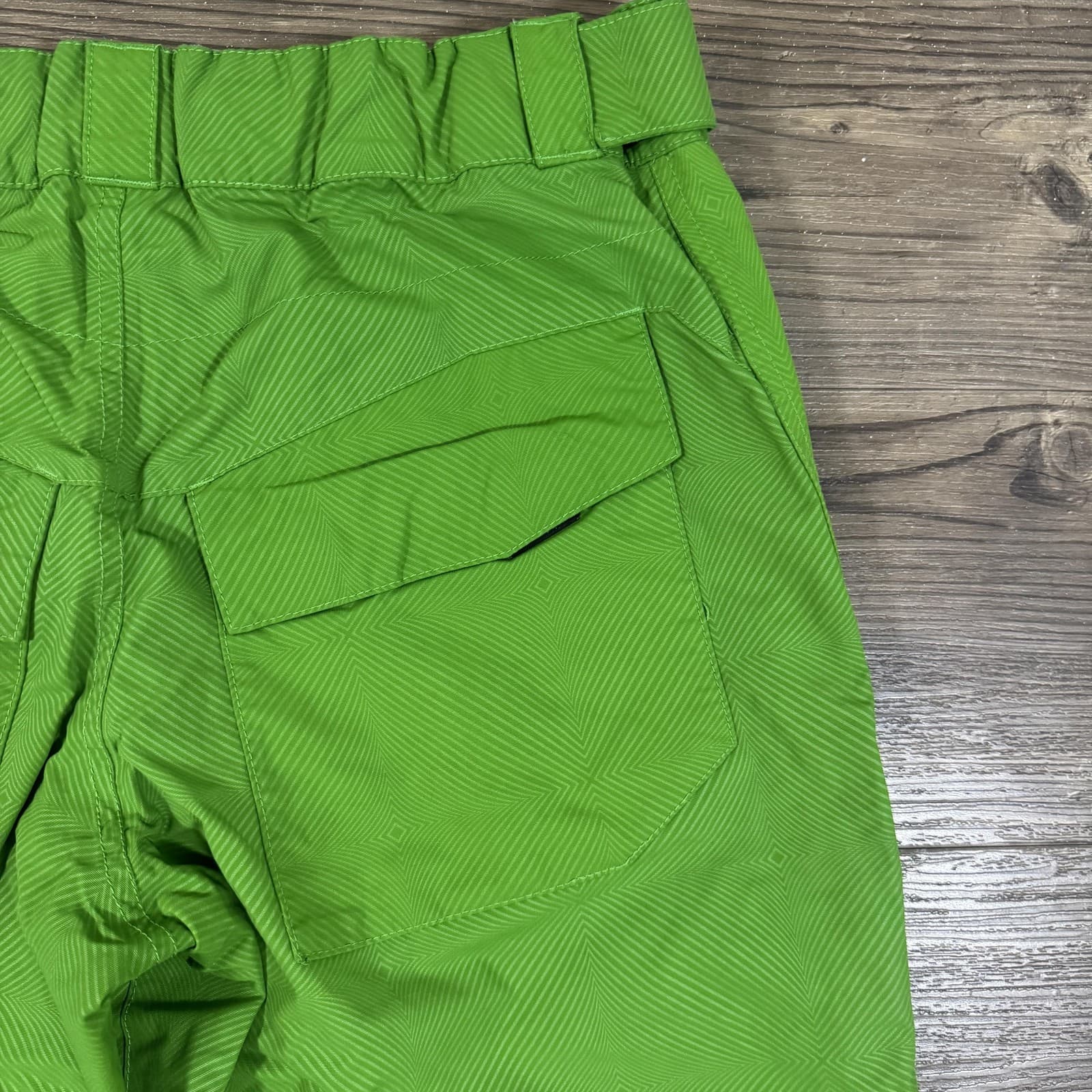 Spyder Propulsion Insulated Snow Pants Cargo Ski Snowboard Mens 52 Green 64902 - Thumbnail 12