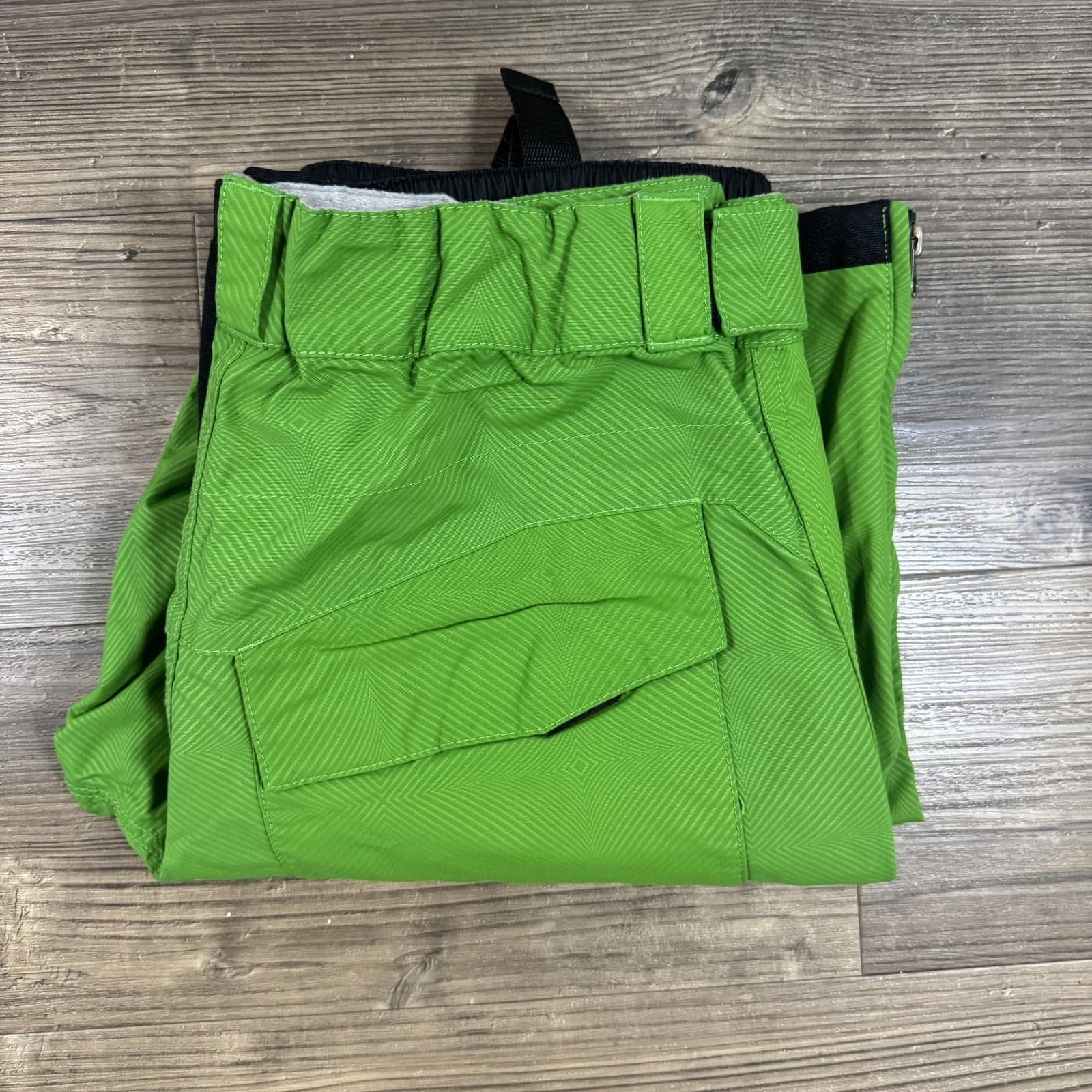 Spyder Propulsion Insulated Snow Pants Cargo Ski Snowboard Mens 52 Green 64902 - Thumbnail 14