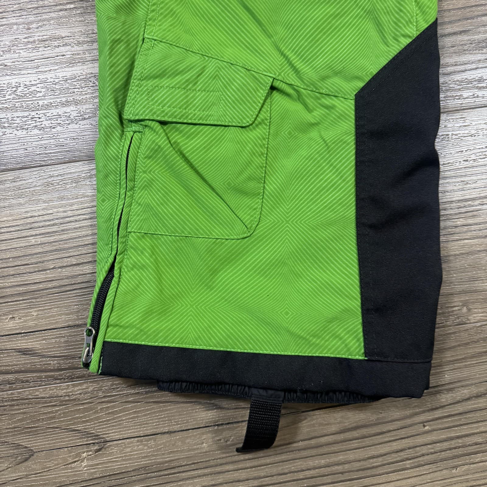 Spyder Propulsion Insulated Snow Pants Cargo Ski Snowboard Mens 52 Green 64902 - Thumbnail 10