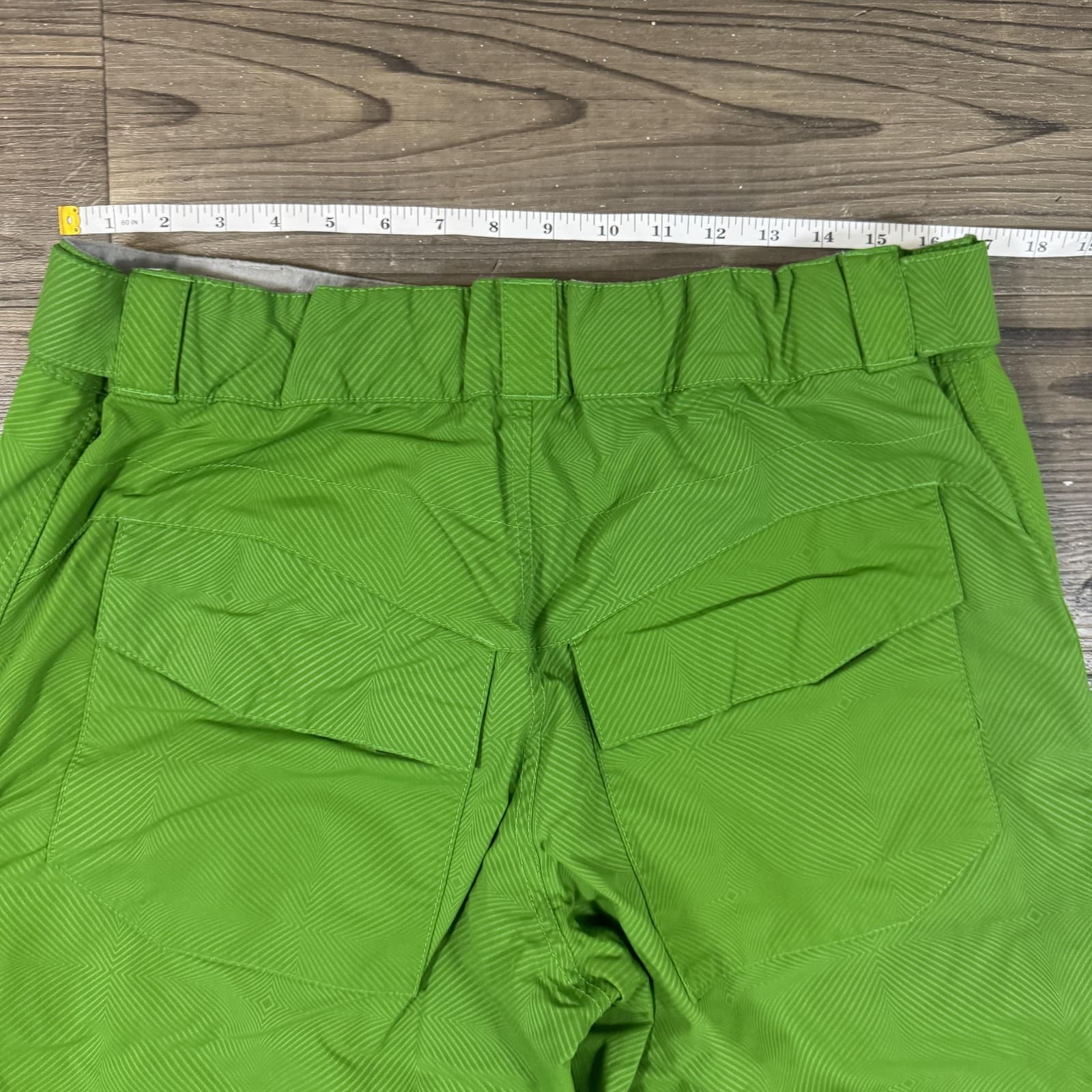 Spyder Propulsion Insulated Snow Pants Cargo Ski Snowboard Mens 52 Green 64902 - Thumbnail 15