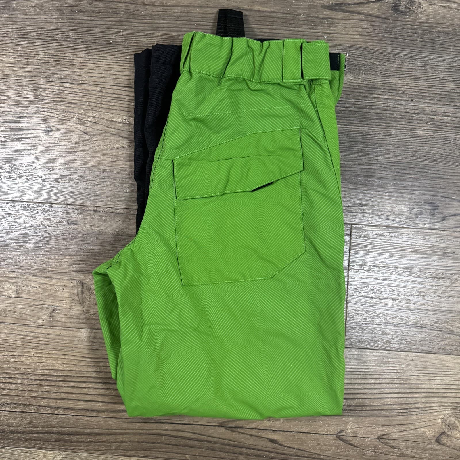 Spyder Propulsion Insulated Snow Pants Cargo Ski Snowboard Mens 52 Green 64902 - Thumbnail 13