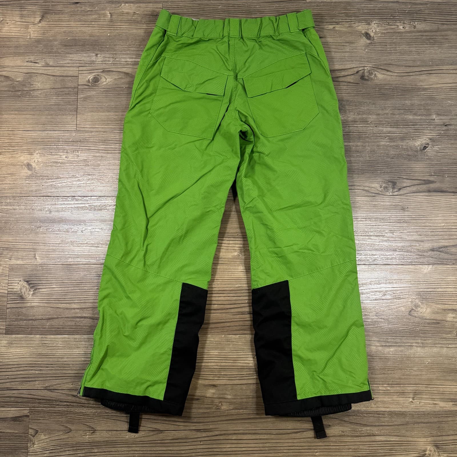 Spyder Propulsion Insulated Snow Pants Cargo Ski Snowboard Mens 52 Green 64902 - Thumbnail 2