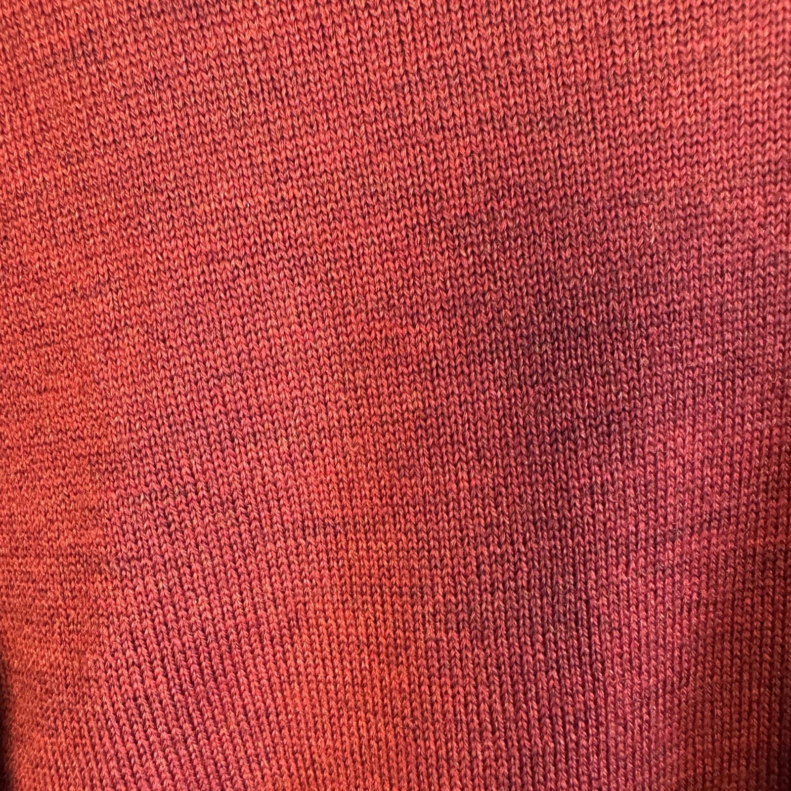 Black Brown 1826 Sweater V Neck Pullover 100% Merino Wool Red Mens XL 123455 - Thumbnail 12