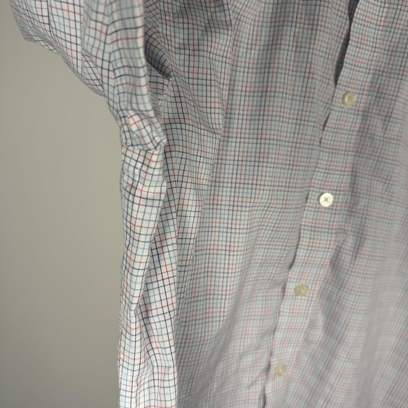 Charles Tyrwhitt Jermyn London Street Button Up Tattersall Check Shirt Men 15/33 - Thumbnail 8