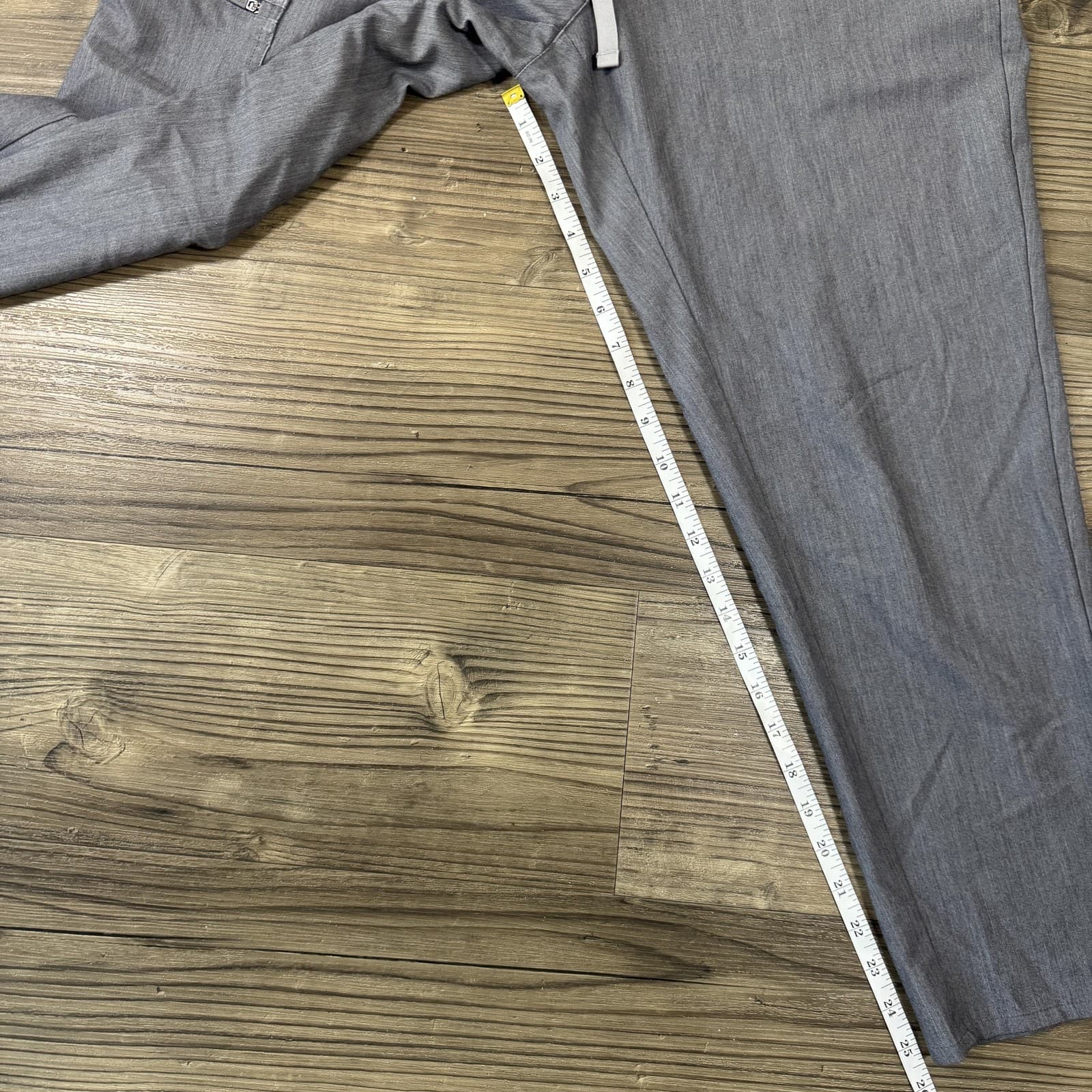 FIGS Pants Technical Collection Cargo Scrub Twill Stretch Gray Womens M - Thumbnail 16