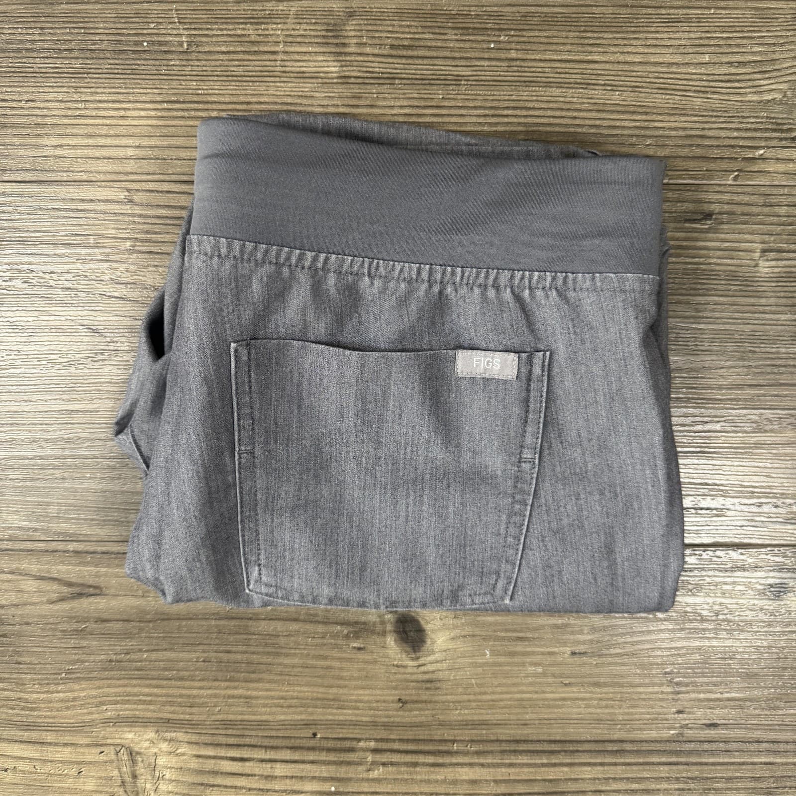 FIGS Pants Technical Collection Cargo Scrub Twill Stretch Gray Womens M - Thumbnail 12
