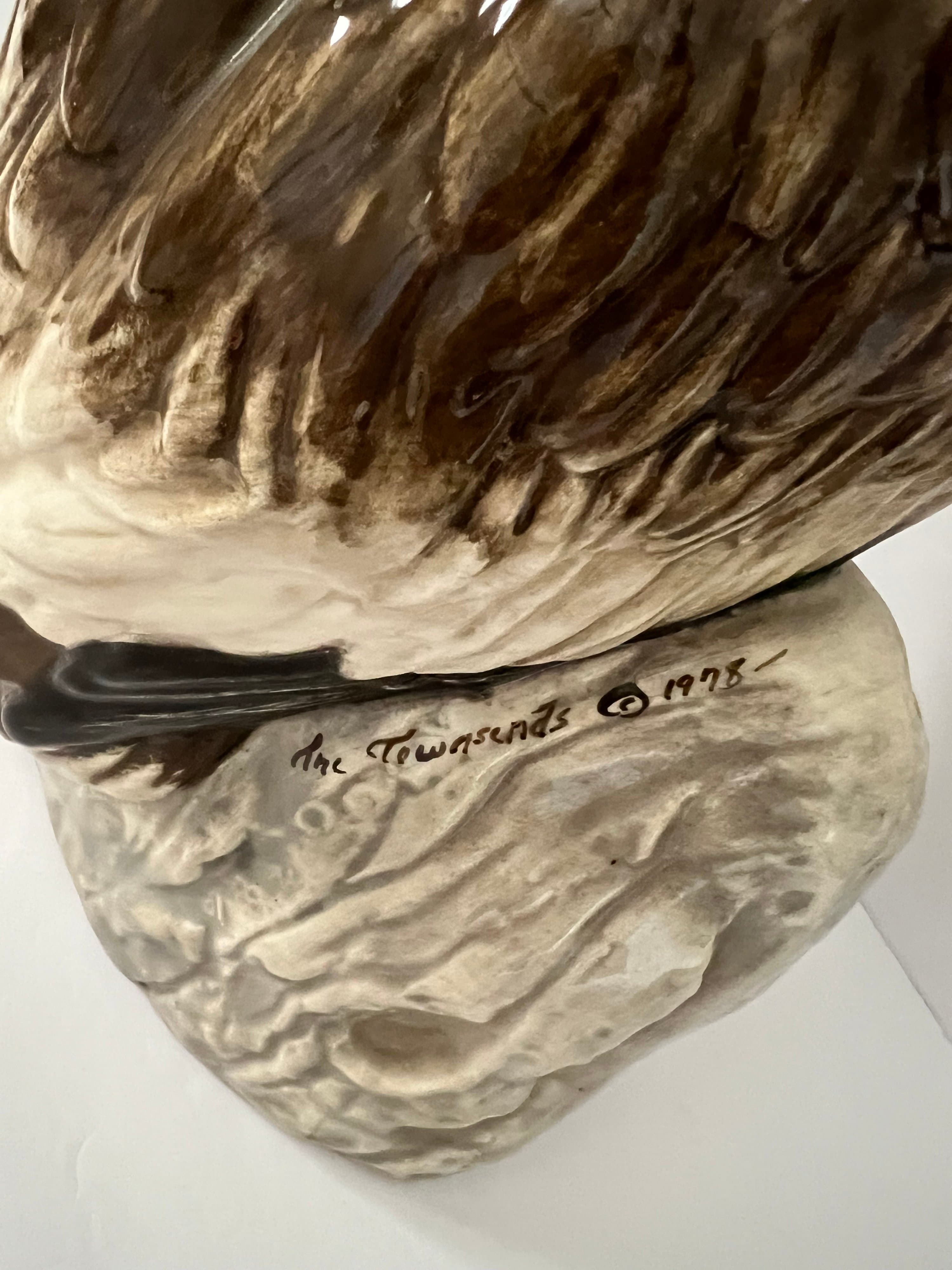 1978 The Townsends Pelican Ceramic Figurine - Thumbnail 8