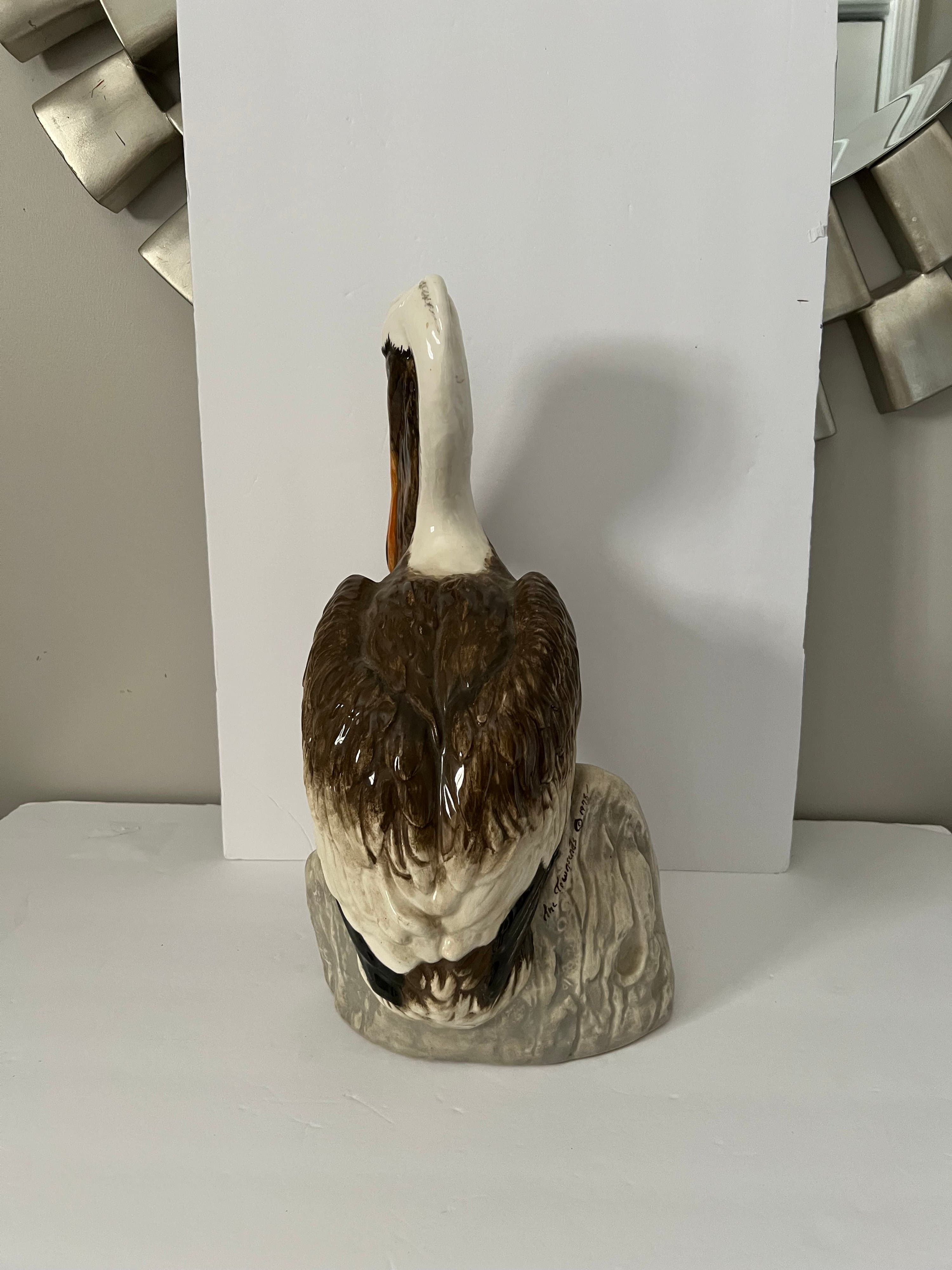 1978 The Townsends Pelican Ceramic Figurine - Thumbnail 13