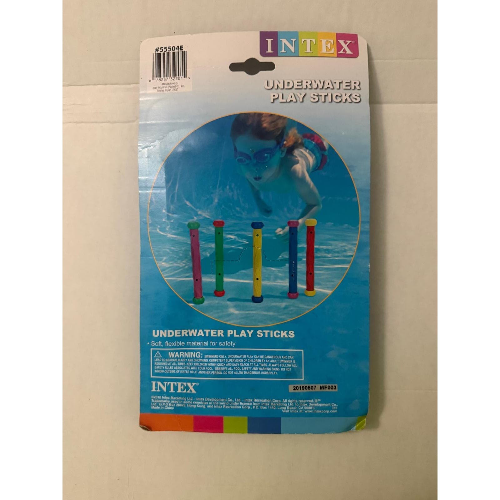 Intex Underwater Play Sticks Multicolor Dive Toys Swimming Pool *Free Shipping* - Thumbnail 2