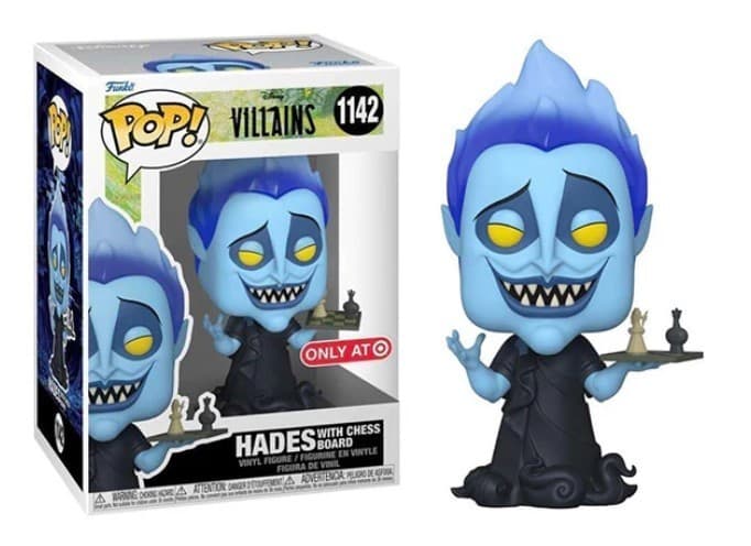 Funko Pop! Villains Hades Chess Board 1142 Vinyl Figure Target Exclusive in Box - Thumbnail 3
