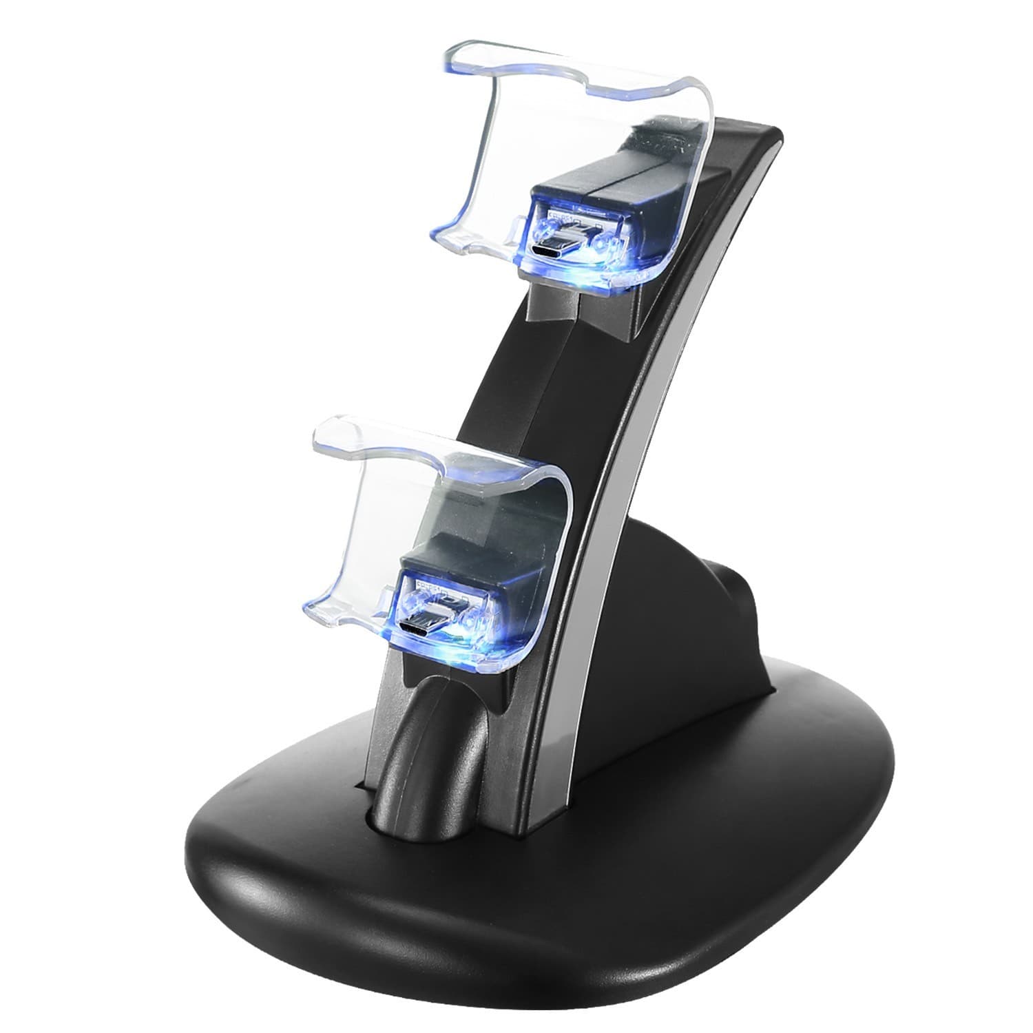 Charging Dock Station Dual Micro USB Charger Stand For PS4 Pro/PS4 Slim Gamepad - Thumbnail 6