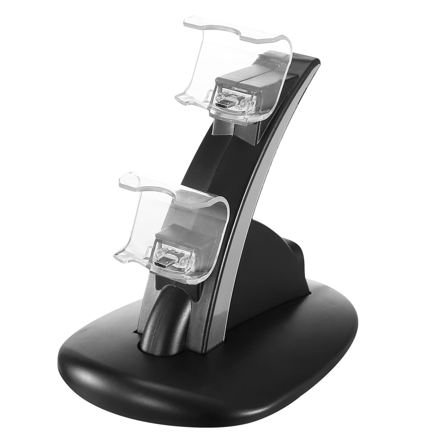 Charging Dock Station Dual Micro USB Charger Stand For PS4 Pro/PS4 Slim Gamepad - Thumbnail 3