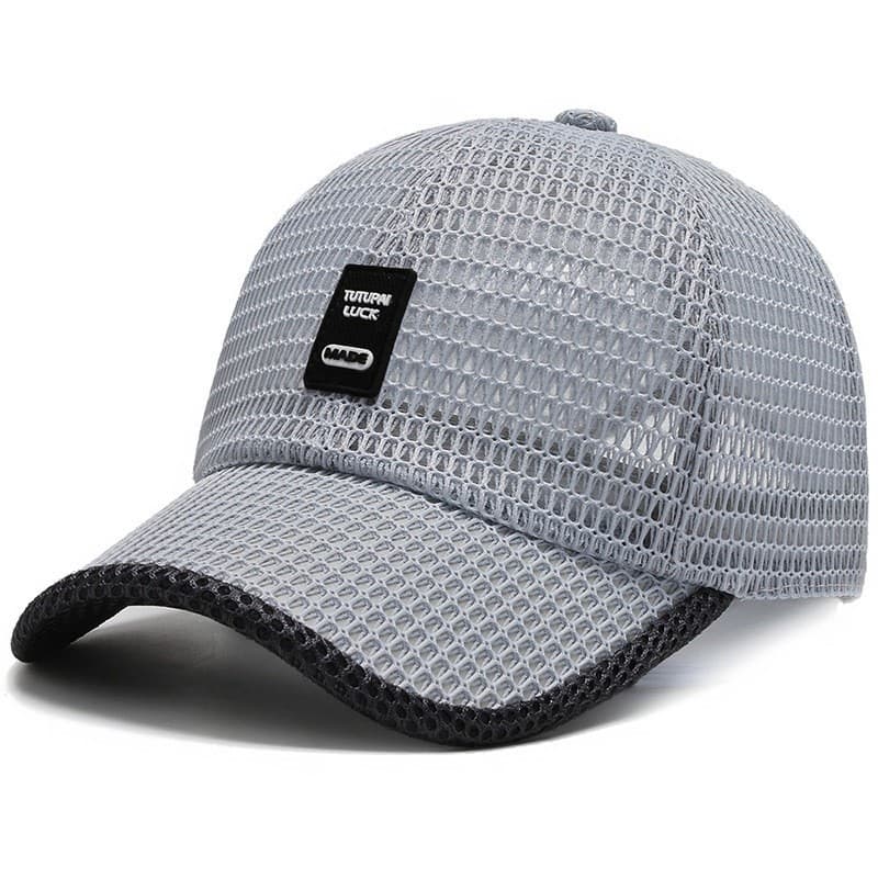 Big Eaves Summer Men's Outdoor Sunshade Sports Quick-drying Breathable Baseball - Thumbnail 3