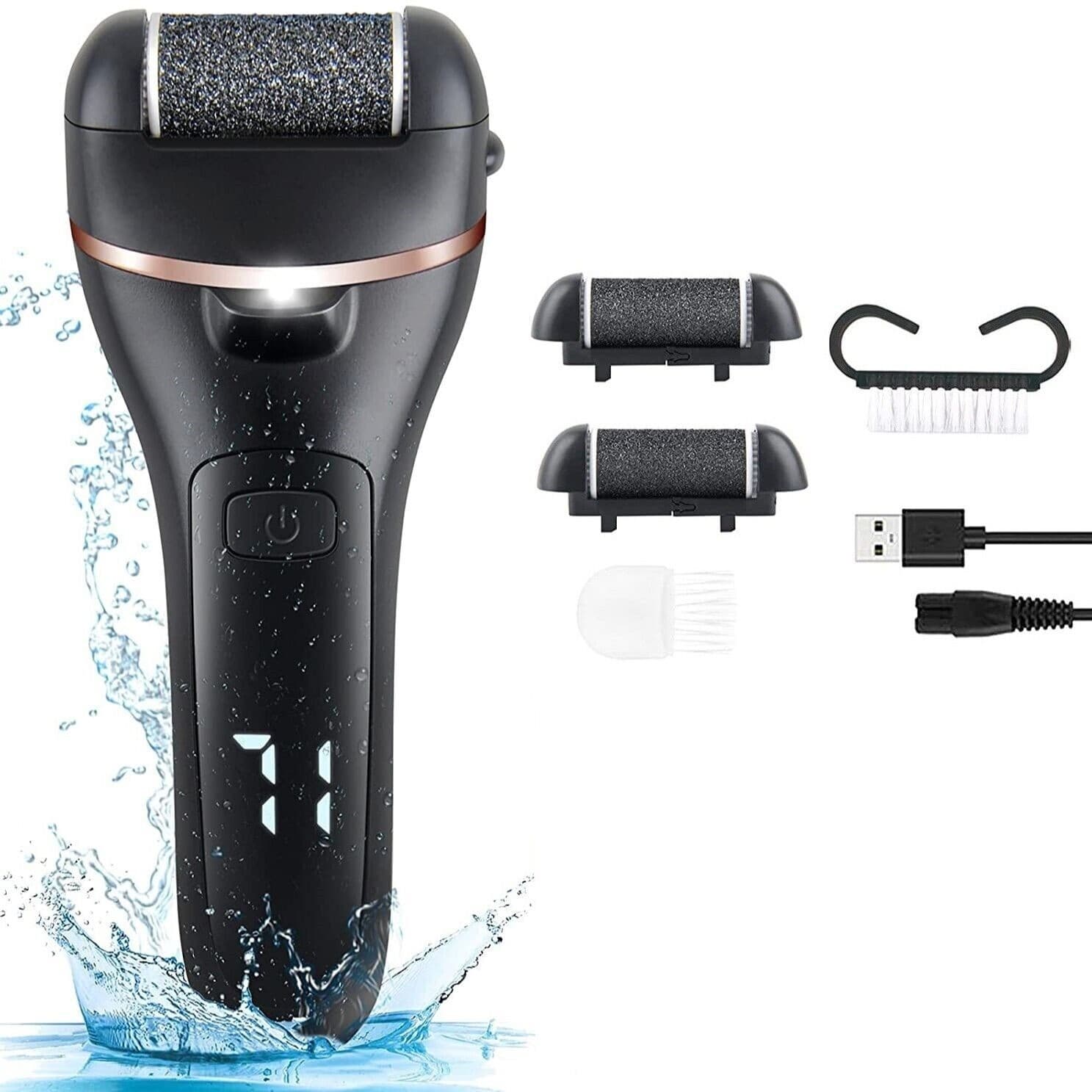 Electric Foot Grinder And Callus Remover, Electric Foot Polisher, Rechargeable F - Thumbnail 5