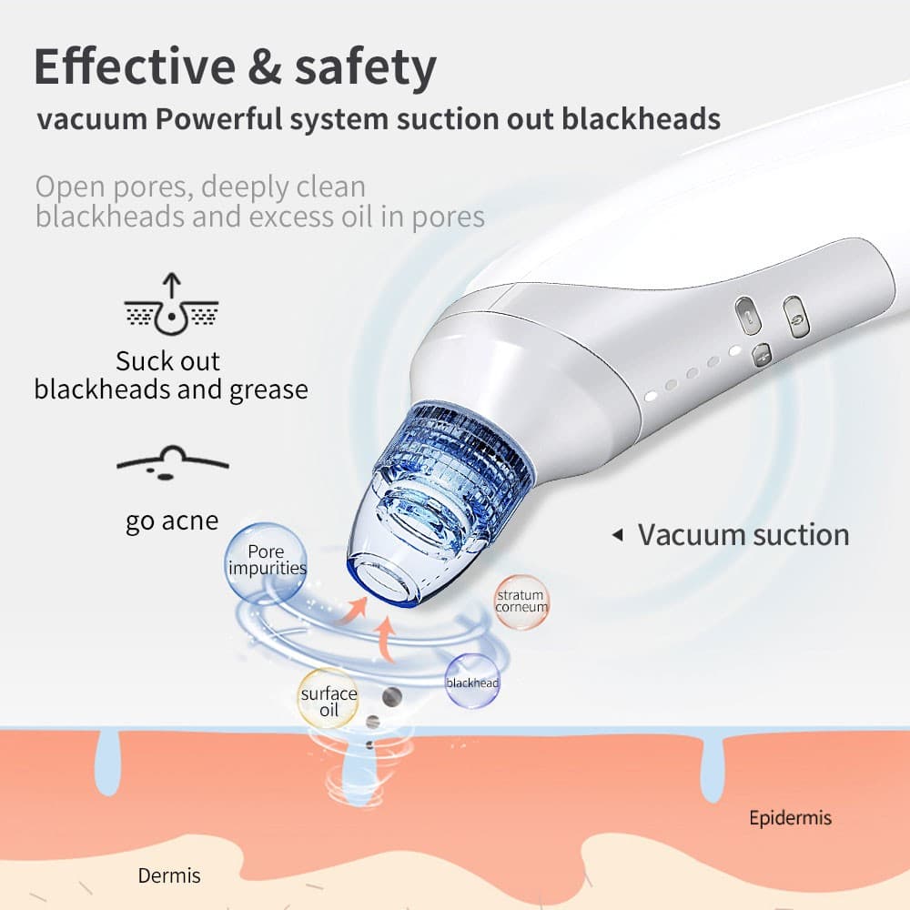 Blackhead Suction Instrument, Electric Blackhead Suction Artifact, Blackhead Rem - Thumbnail 6