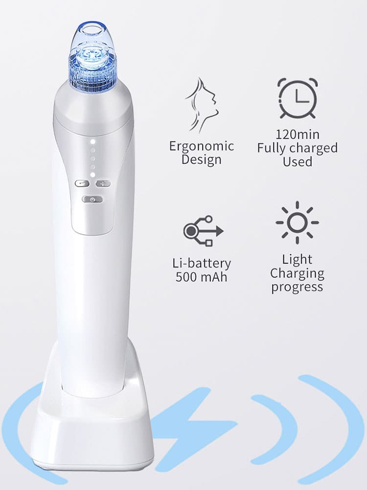 Blackhead Suction Instrument, Electric Blackhead Suction Artifact, Blackhead Rem - Thumbnail 2
