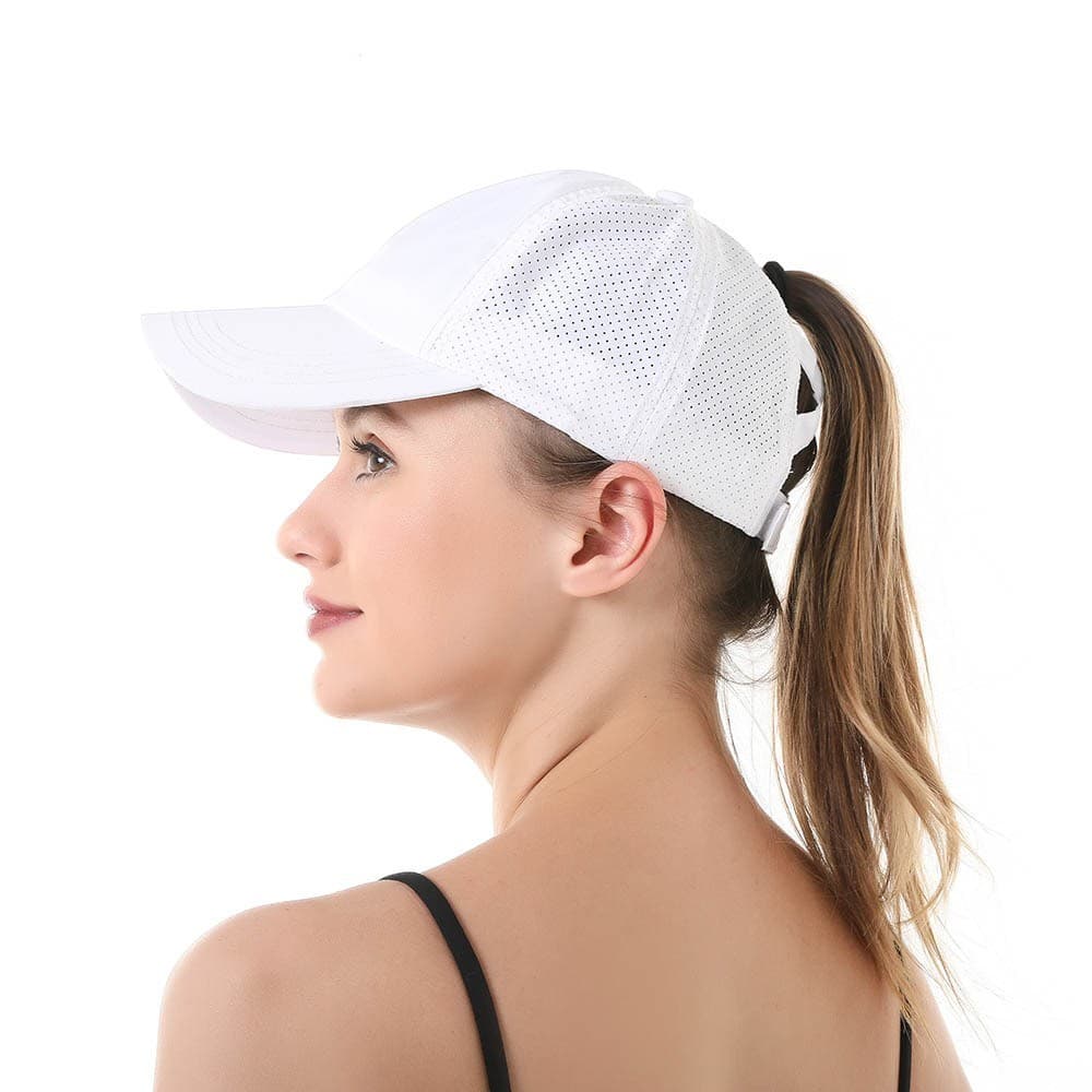 TOPTIE Criss Cross Ponytail Baseball Cap for women - Thumbnail 8