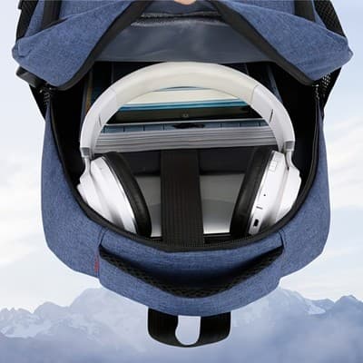 Oxford Cloth Backpack Casual Versatile Large Capacity Laptop Bag Daily Commuting - Thumbnail 3