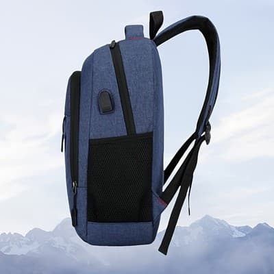 Oxford Cloth Backpack Casual Versatile Large Capacity Laptop Bag Daily Commuting - Thumbnail 4