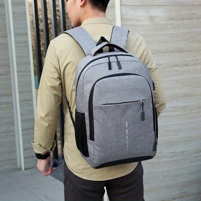 Oxford Cloth Backpack Casual Versatile Large Capacity Laptop Bag Daily Commuting - Thumbnail 5