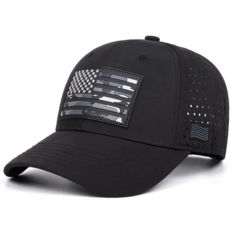 New Baseball Hat American Flag Street Fashion Hat Outdoor Sports - Thumbnail 2