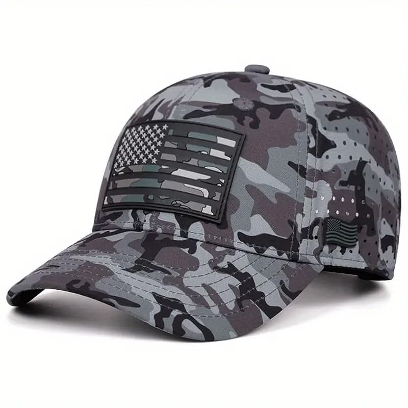 New Baseball Hat American Flag Street Fashion Hat Outdoor Sports - Thumbnail 6