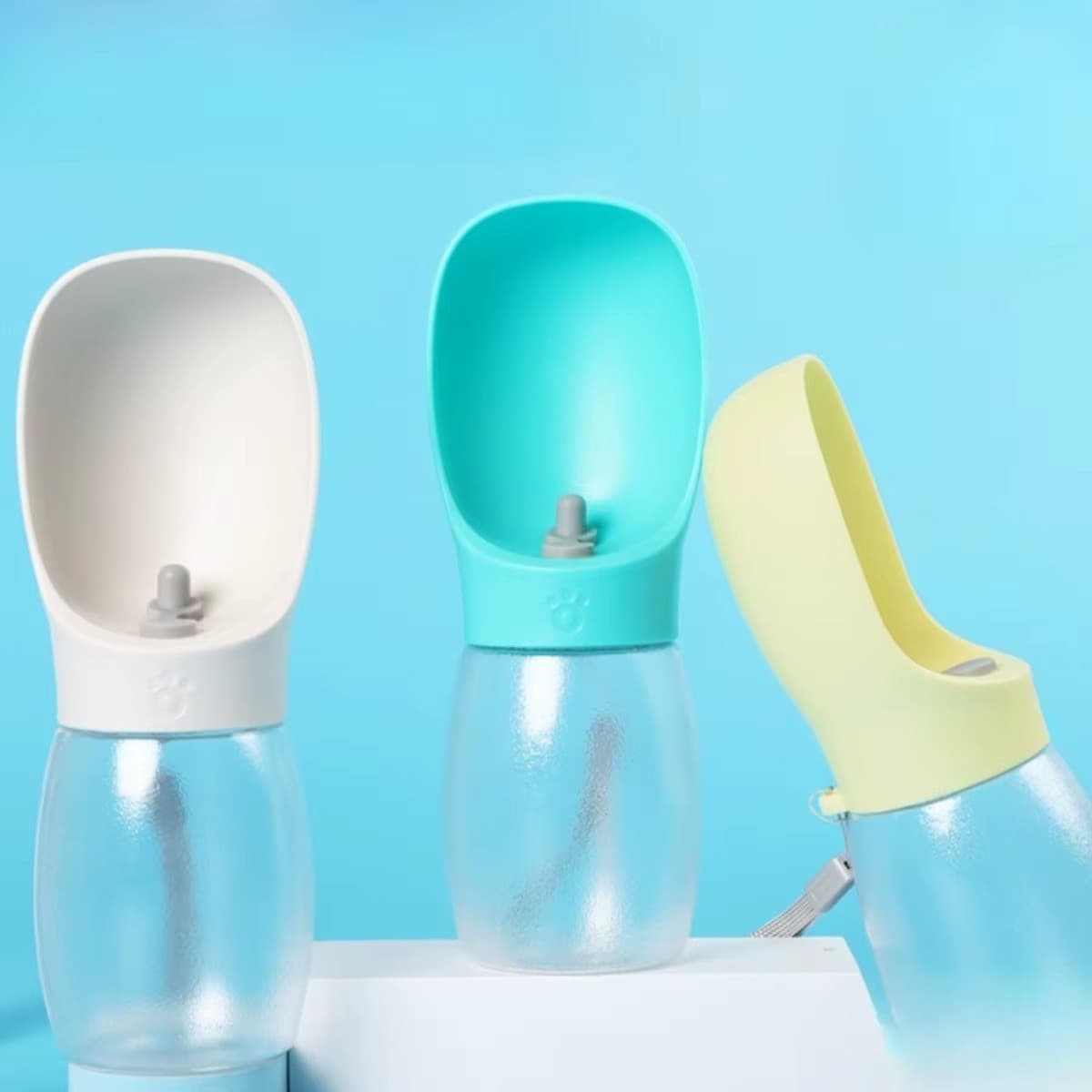 Dog Water Bottle Portable Pet Cats Travel Dispenser Proof Leak Outdoor Drinker - Thumbnail 2