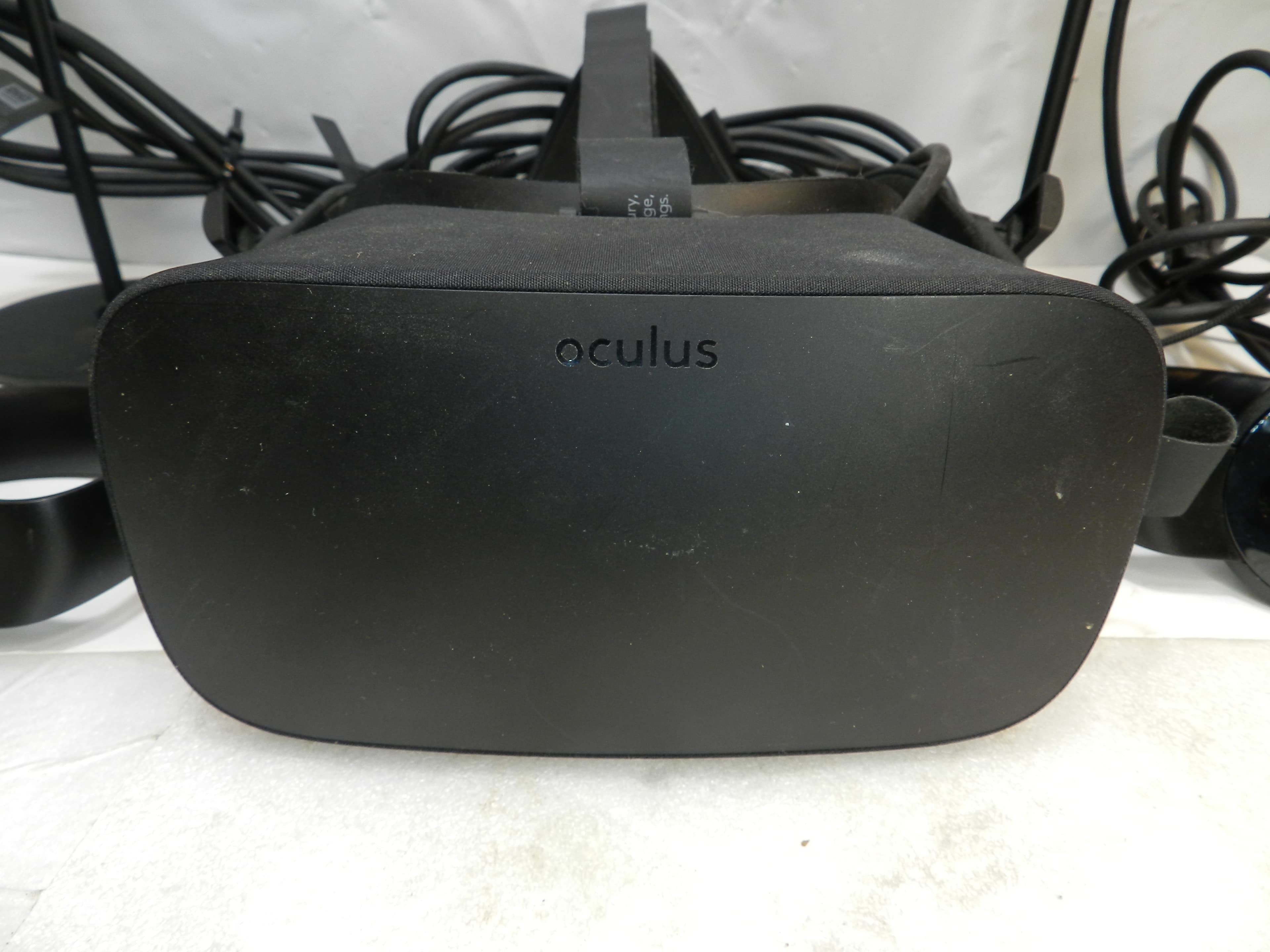 Oculus Rift CV1 VR Virtual Reality Headset Full Set Black (O83M) - Thumbnail 2
