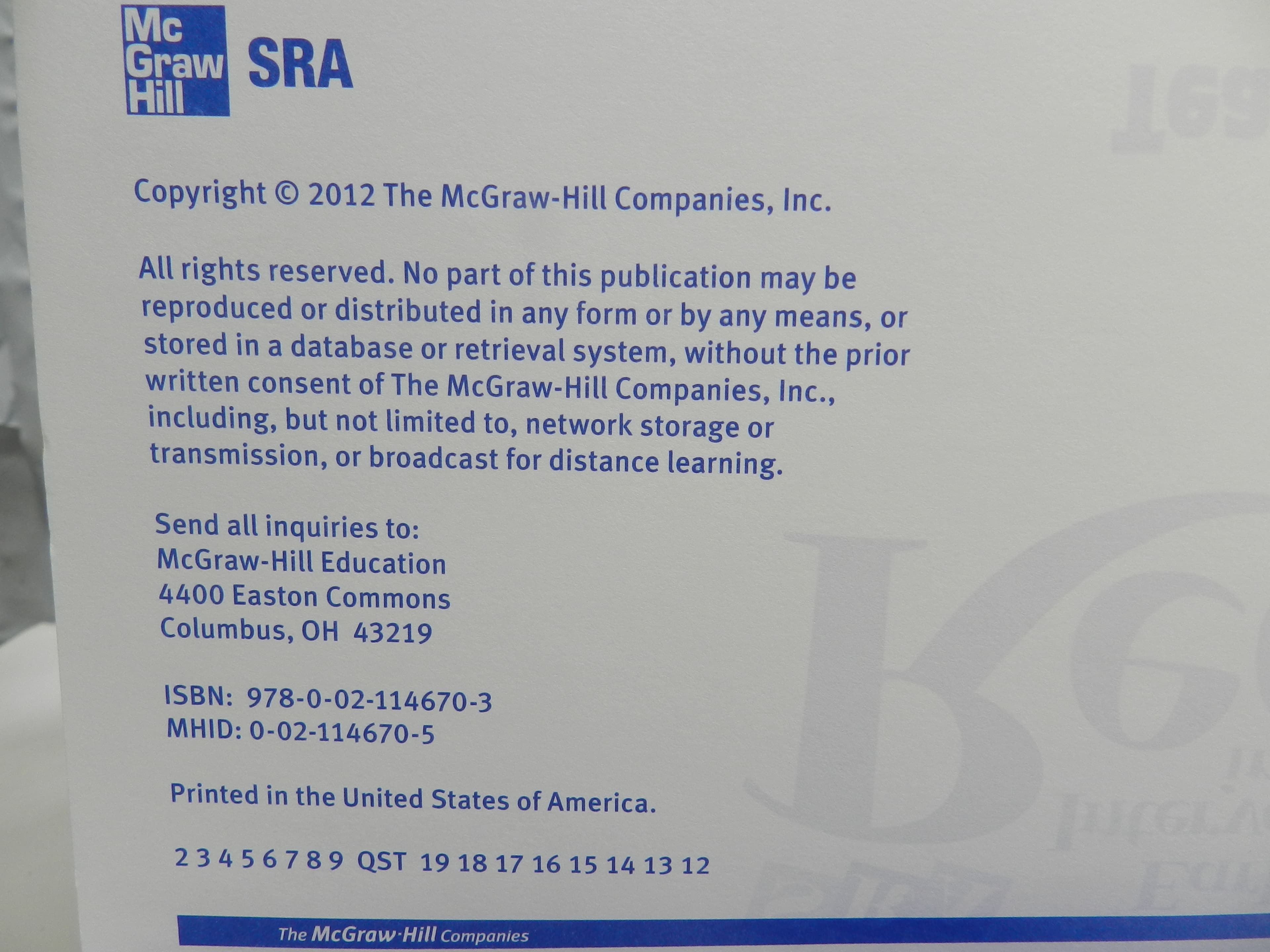 SRA McGraw Hill Early Interventions In Reading Teacher Editions A & B  O88J - Thumbnail 5
