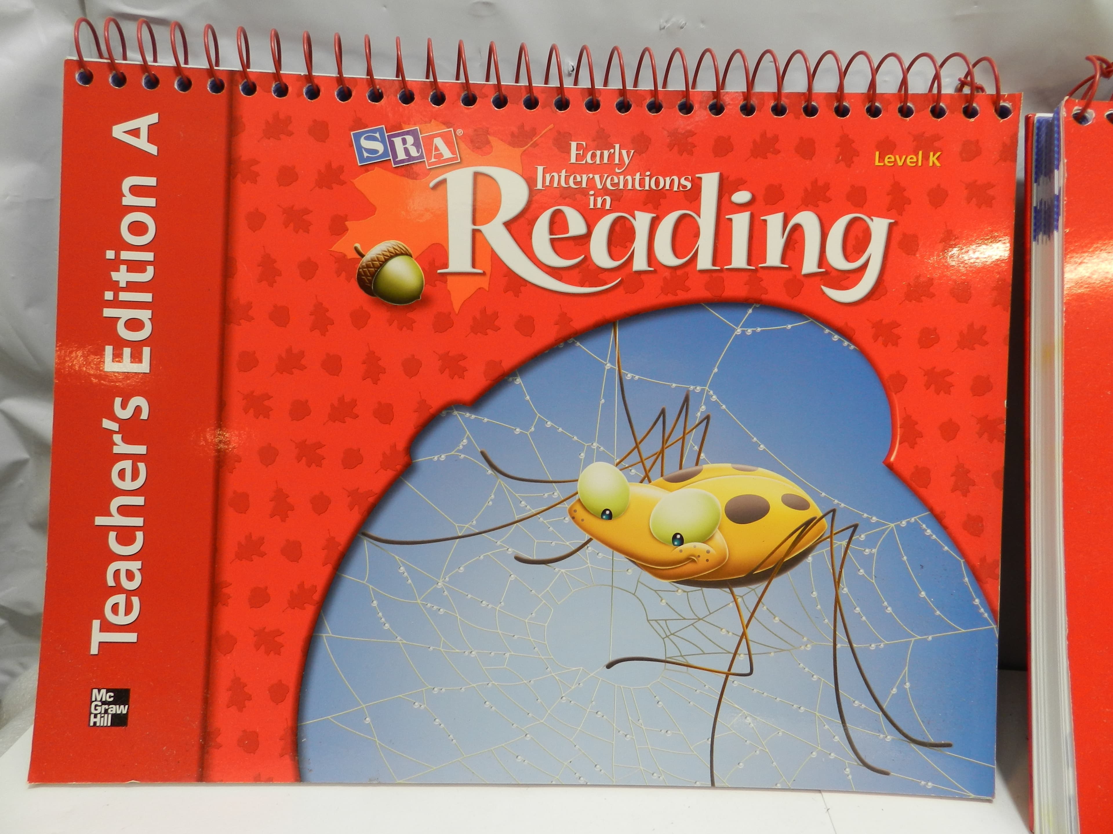 SRA McGraw Hill Early Interventions In Reading Teacher Editions A & B  O88J - Thumbnail 4