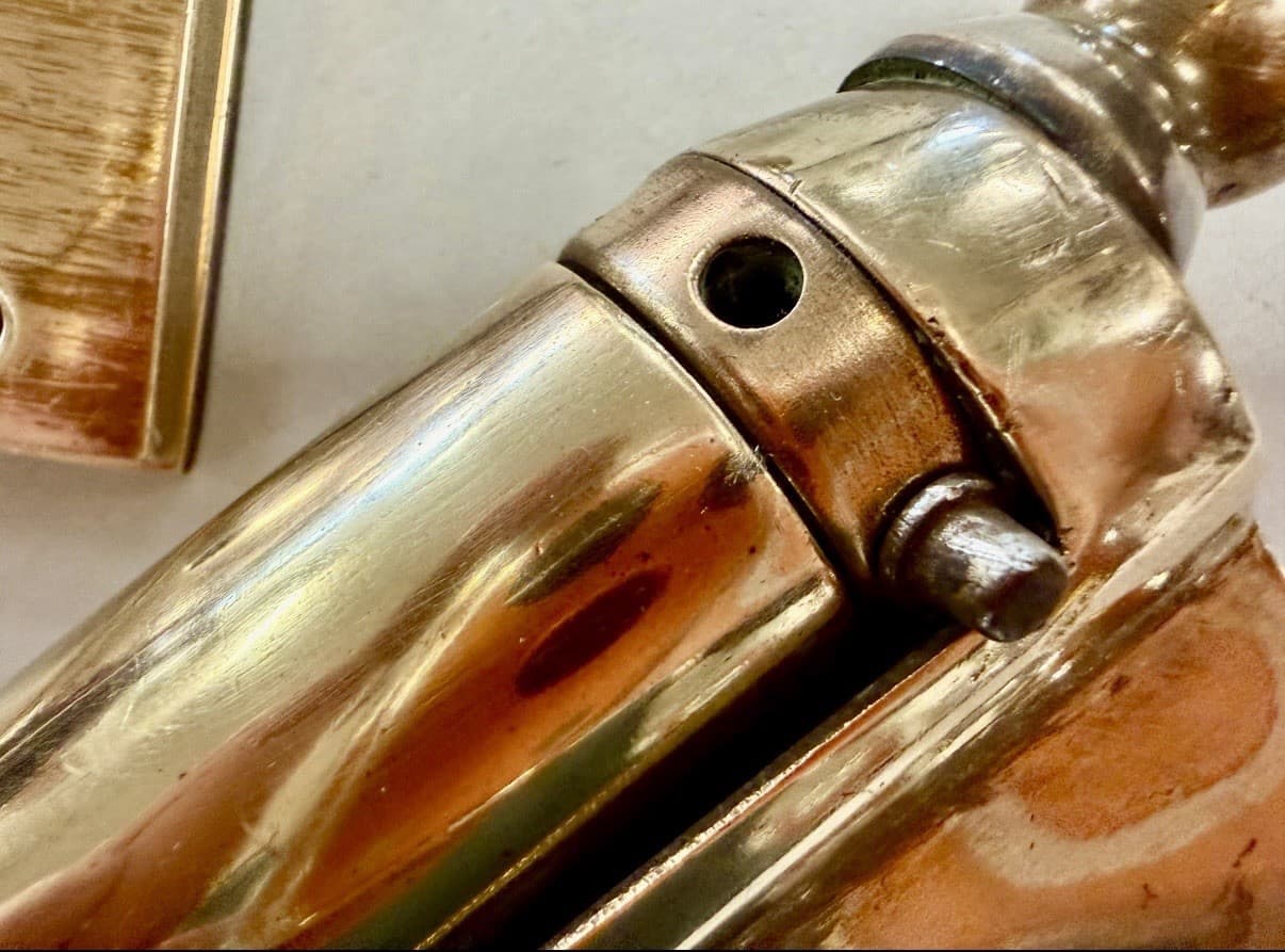 Vintage Brass Double Action Spring Hinges Set of 2 | 5 Inch Café Door Hinges - Thumbnail 6