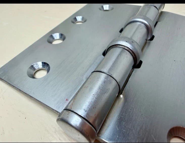 4x4 Steel Ball Bearing Door Hinges Set of 3 Heavy Duty Spartan Japan - Thumbnail 7