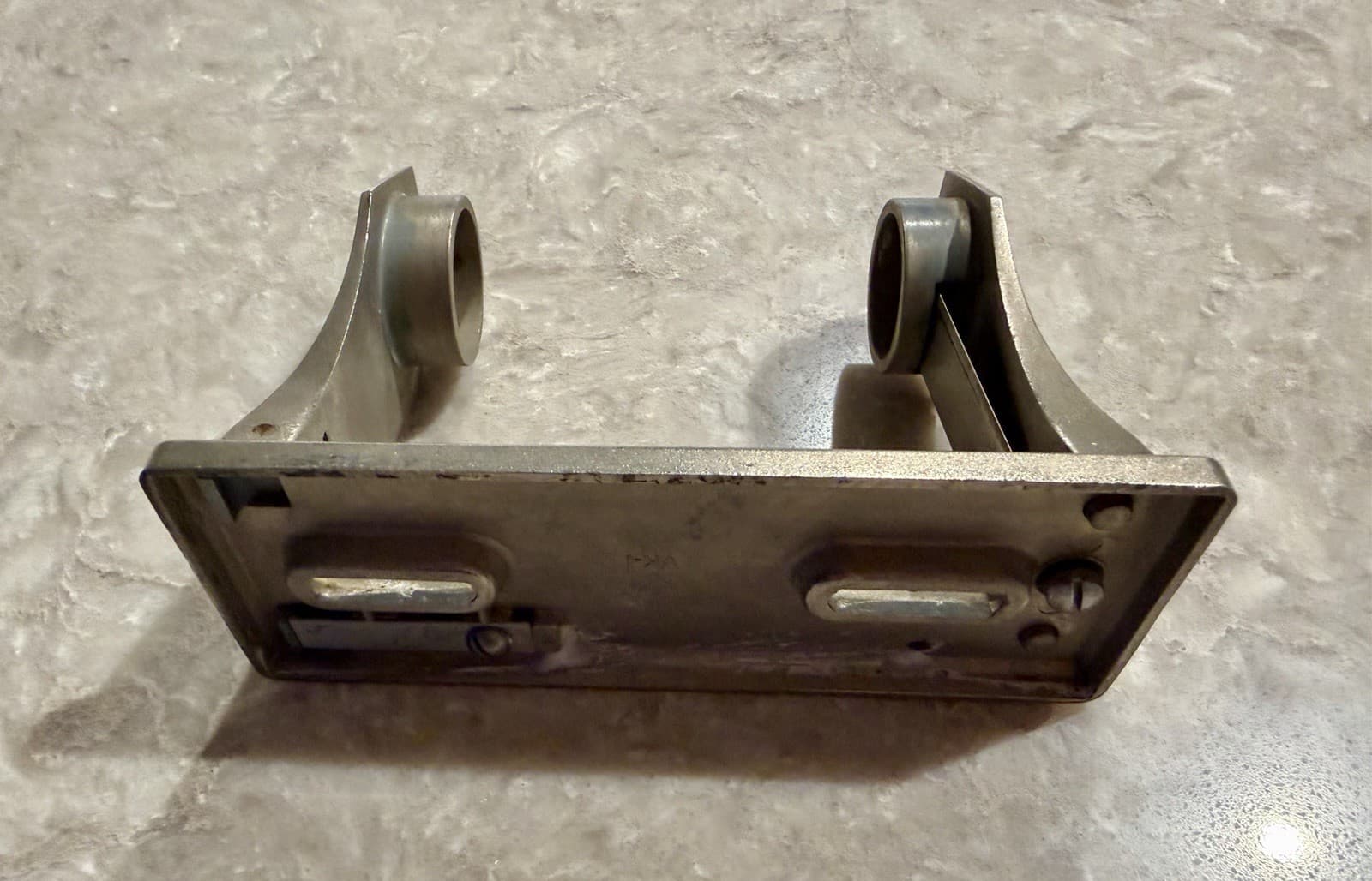 Vintage 1931 Scott Paper Co Art Deco Toilet Paper Holder Aluminum Chester PA - Thumbnail 7