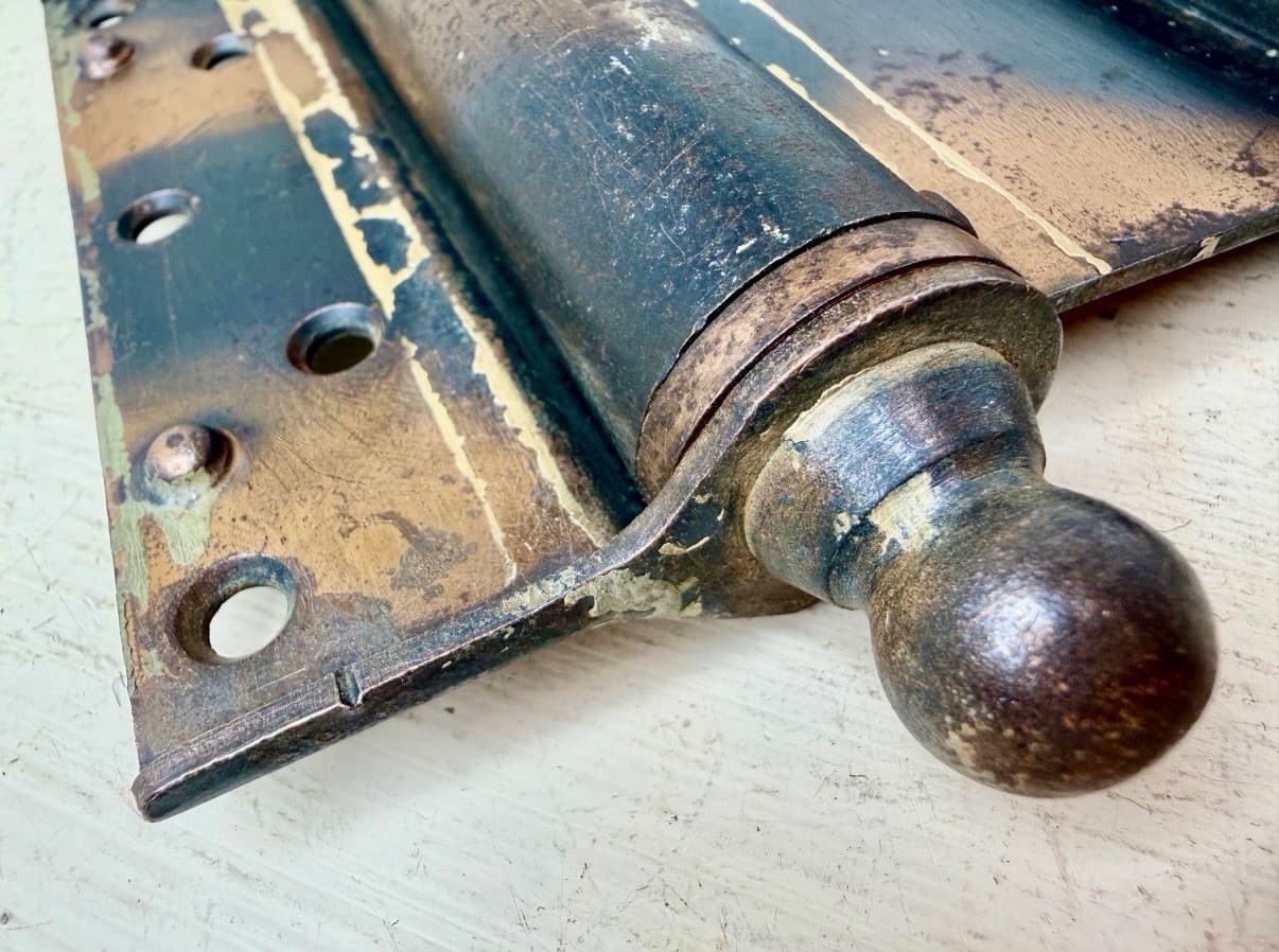 Vintage Bommer 5” Double Acting Spring Hinge | Industrial Saloon Door Hardware - Thumbnail 2