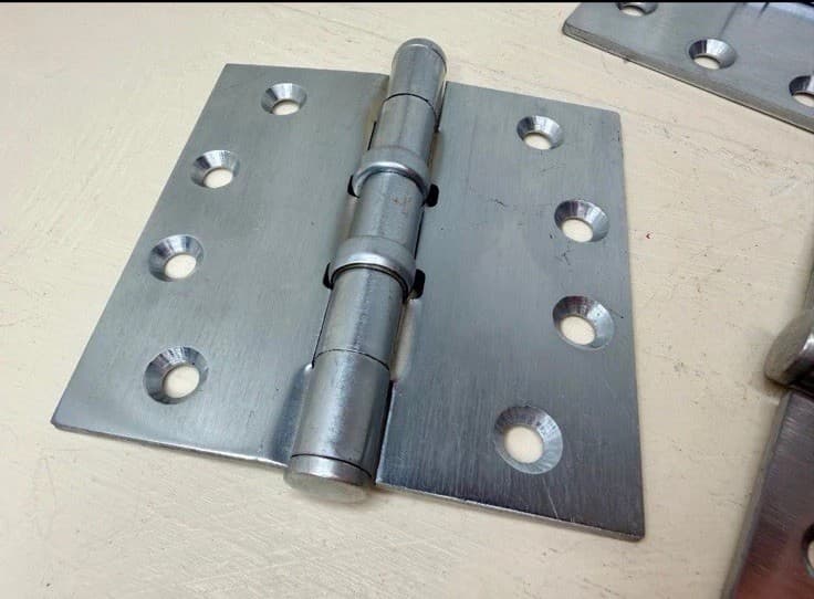 4x4 Steel Ball Bearing Door Hinges Set of 3 Heavy Duty Spartan Japan - Thumbnail 3