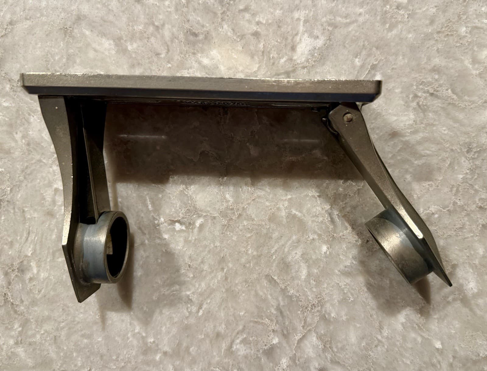 Vintage 1931 Scott Paper Co Art Deco Toilet Paper Holder Aluminum Chester PA - Thumbnail 10