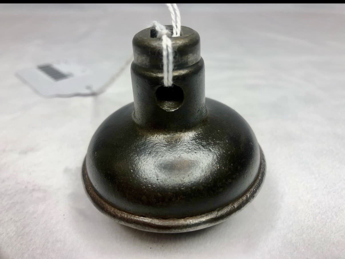 Single Yale & Towne "Nubian" Steel Door Knob - Thumbnail 3