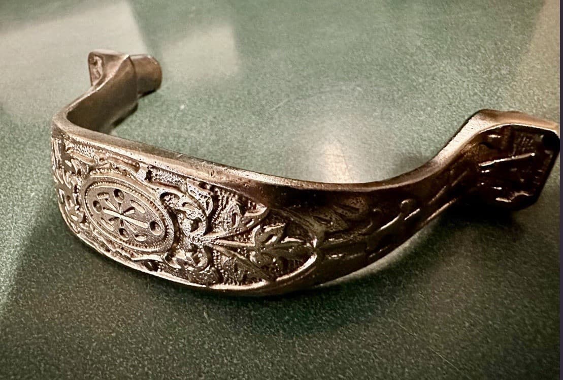 Antique Victorian Eastlake Solid Brass Dresser Drawer Pull Handle 5.5” Ornate - Thumbnail 4
