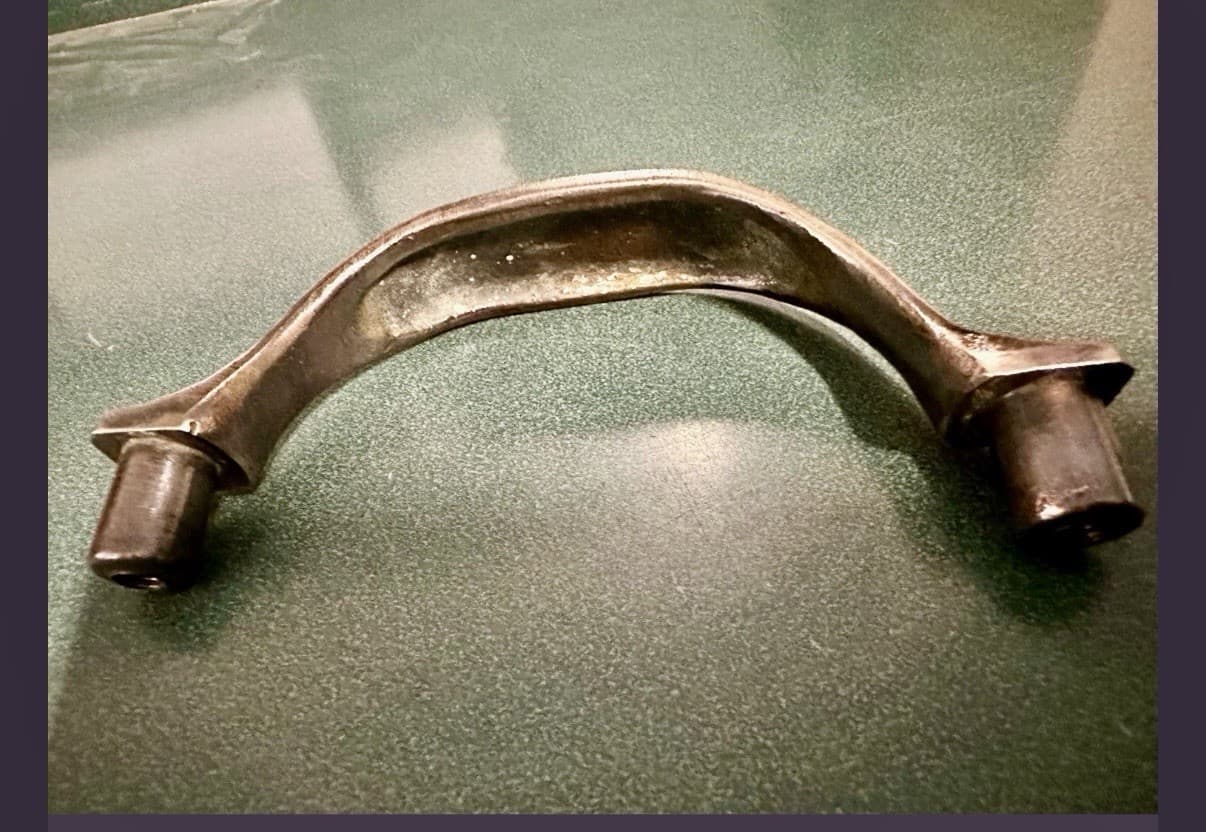 Antique Victorian Eastlake Solid Brass Dresser Drawer Pull Handle 5.5” Ornate - Thumbnail 5
