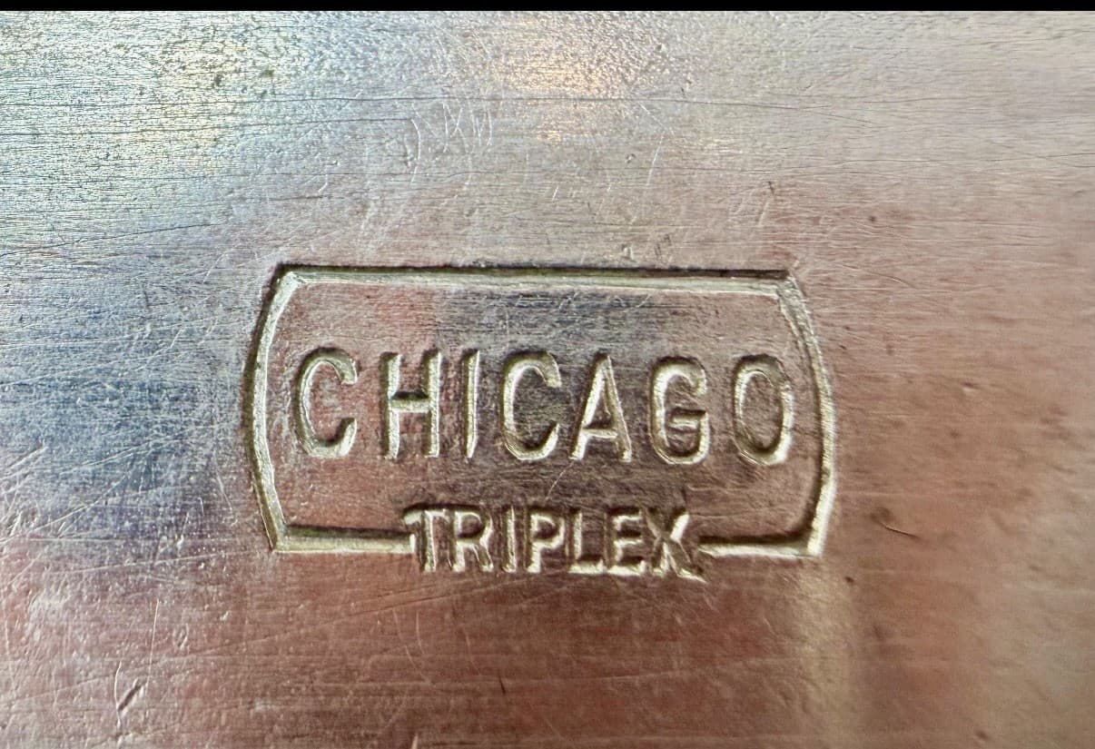 Vintage Chicago Triplex 4x3 Spring Hinges Double Action Saloon Door Pair - Thumbnail 6