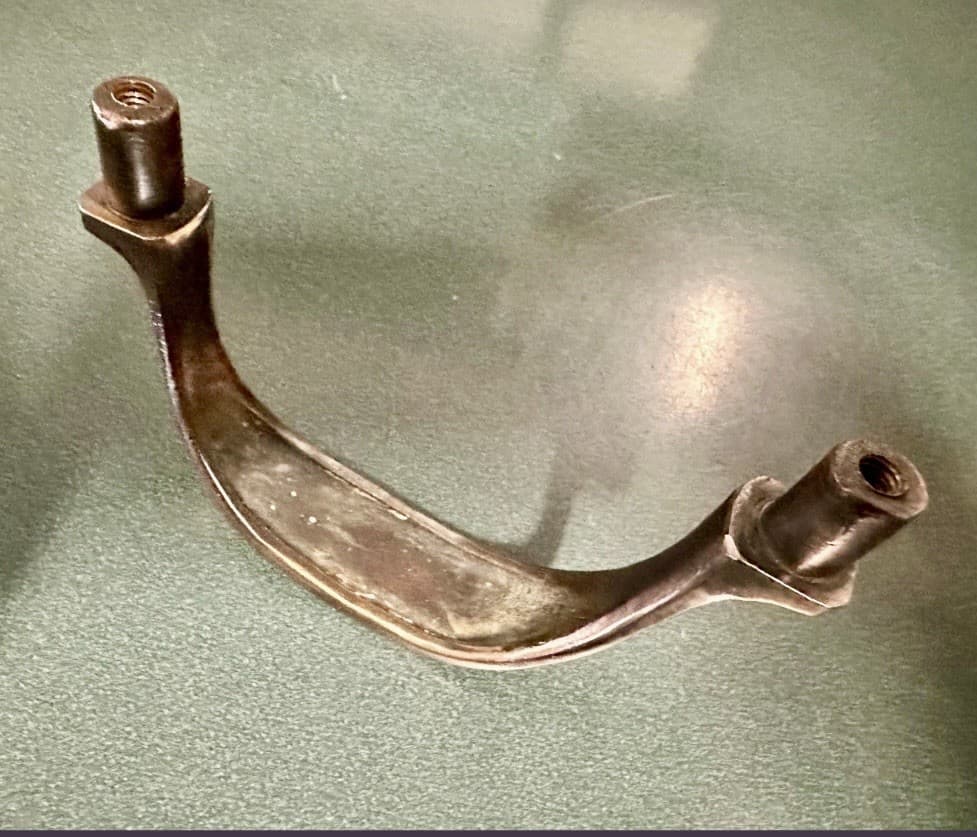 Antique Victorian Eastlake Solid Brass Dresser Drawer Pull Handle 5.5” Ornate - Thumbnail 6