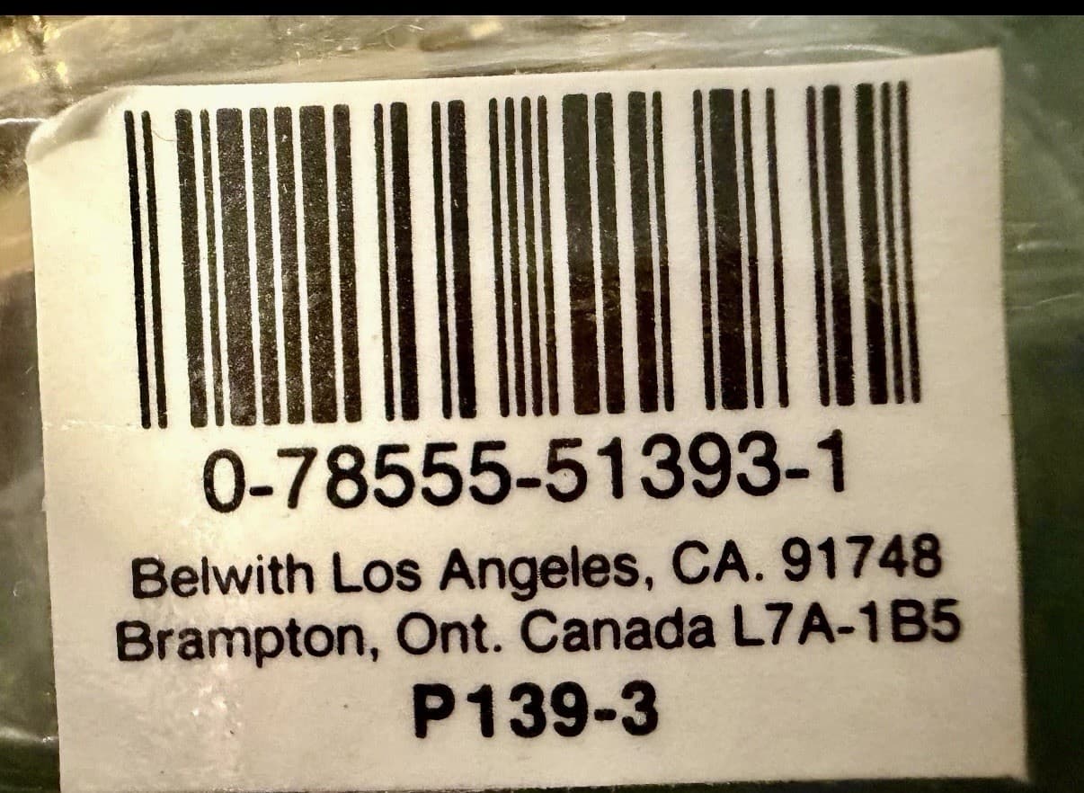 Vintage NOS Belwith P139-3 Cabinet Hinges Set of 12 Pairs Bright Brass Finish - Thumbnail 7