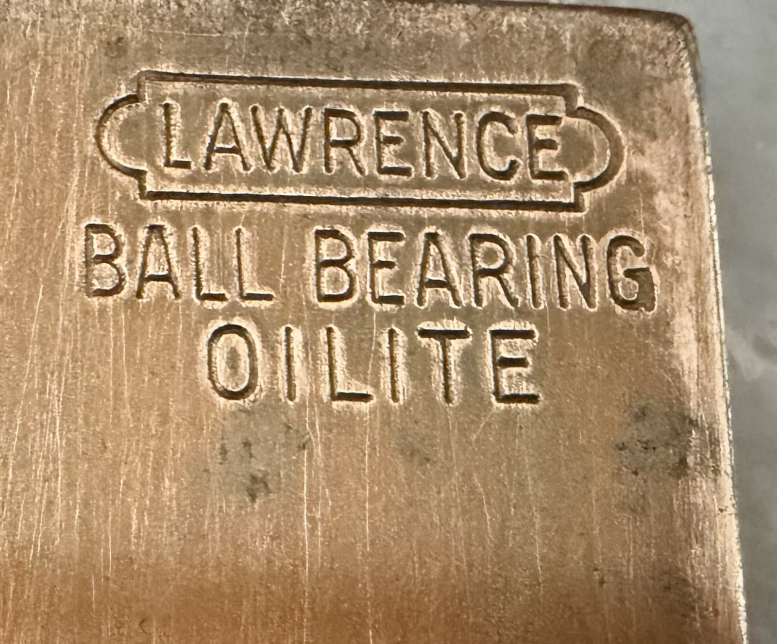 Lawrence Oilite Ball Bearing Hinges 4 x 4.5 Steel Copper Wash Set of 3 - Thumbnail 6