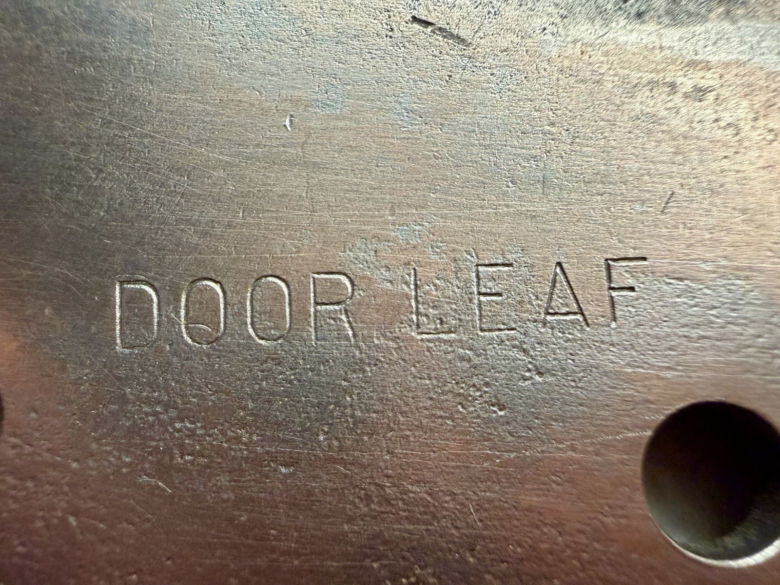 Vintage McKinney 4.5” x 5” Heavy Duty Steel Ball Tip Loose Pin Door Hinge - Thumbnail 3
