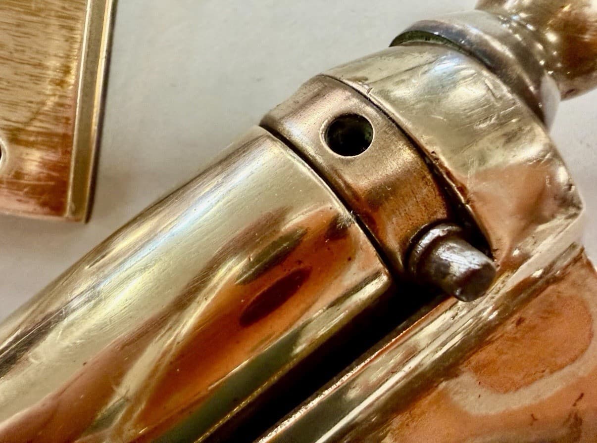 Vintage Brass Double Action Spring Hinges Set of 2 | 5 Inch Café Door Hinges - Thumbnail 7