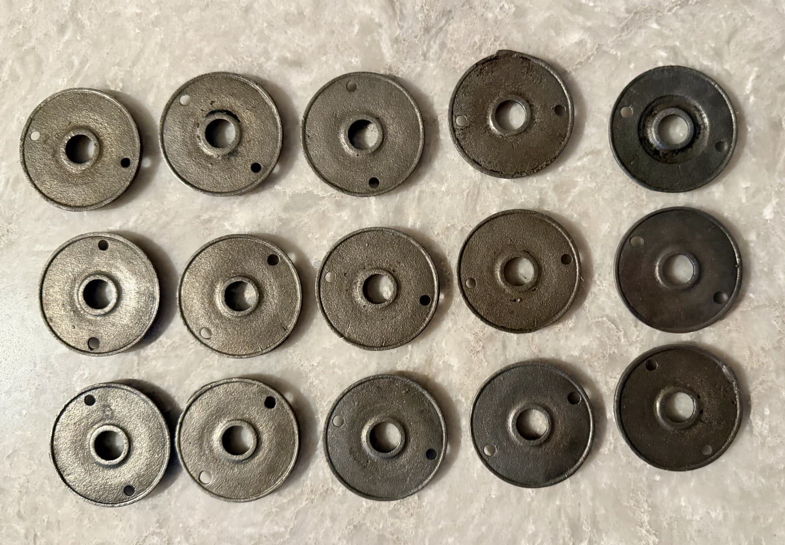Antique Eastlake Cast Iron Door Knob Rosette 2” 3/4” Fitter Victorian Rose - Thumbnail 9