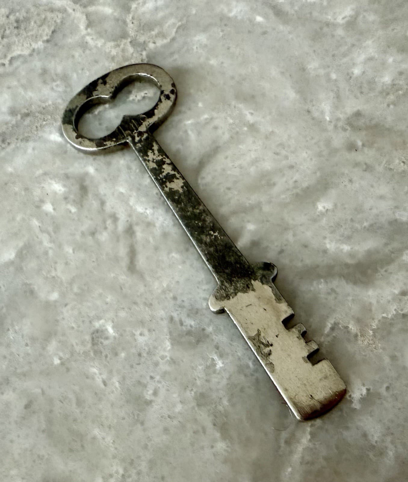 Antique Corbin Mortise Door Lock w/ Original Skeleton Key Brass Faceplate - Thumbnail 11