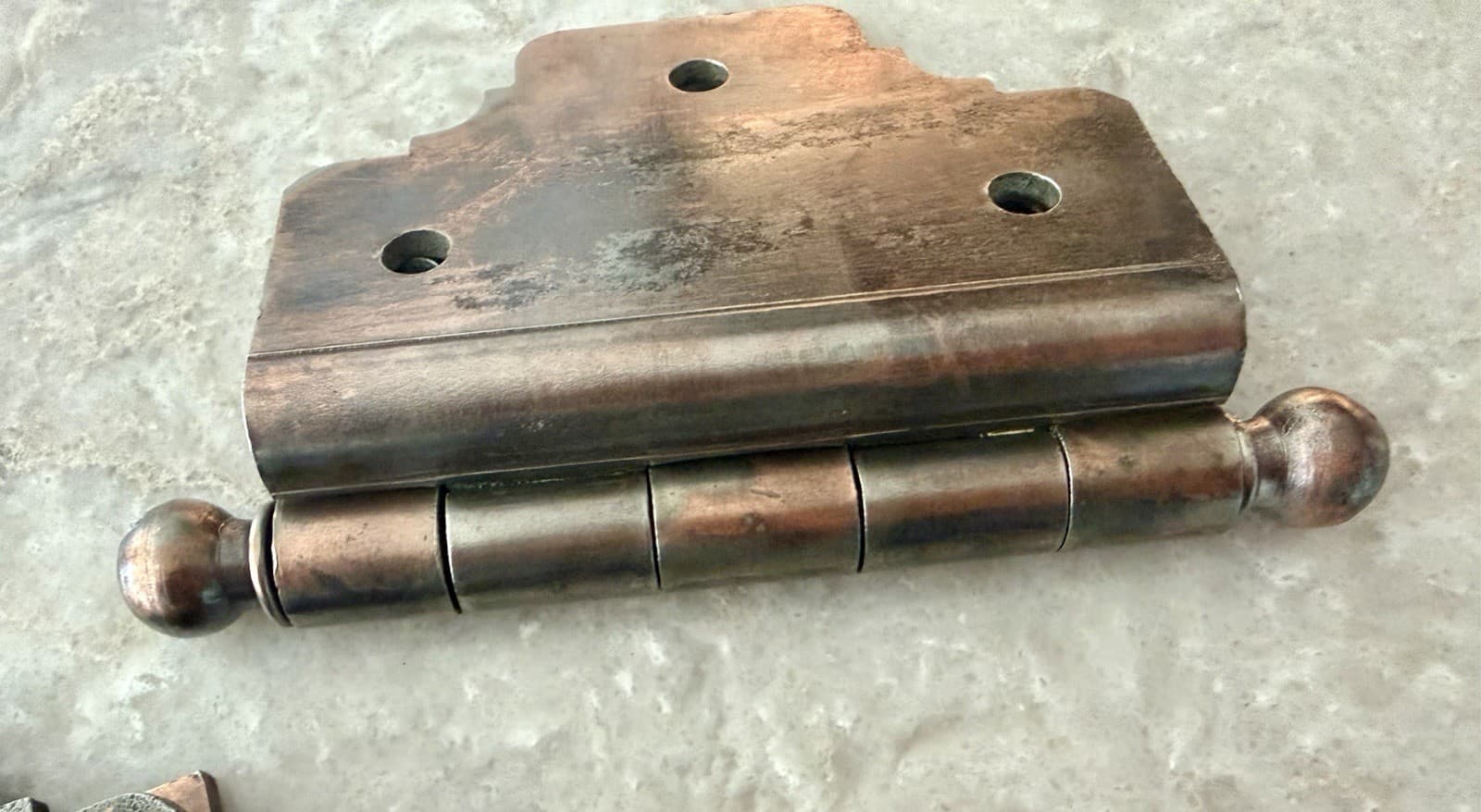 National Mfg 3/4” Offset Door Hinges 4.25” x 3.5” Ball Tip Set of 2 - Thumbnail 14